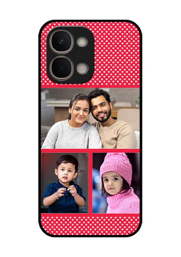 iQOO Z11x 5G Custom Glass Phone Case - Bulk Photo Upload Design