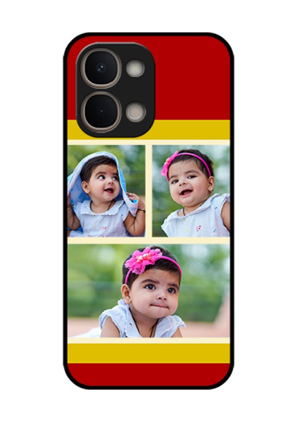 iQOO Z11x 5G Custom Glass Phone Case - Multiple Pic Upload Design