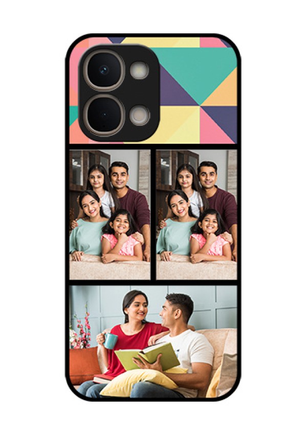 iQOO Z11x 5G Custom Glass Phone Case - Bulk Pic Upload Design