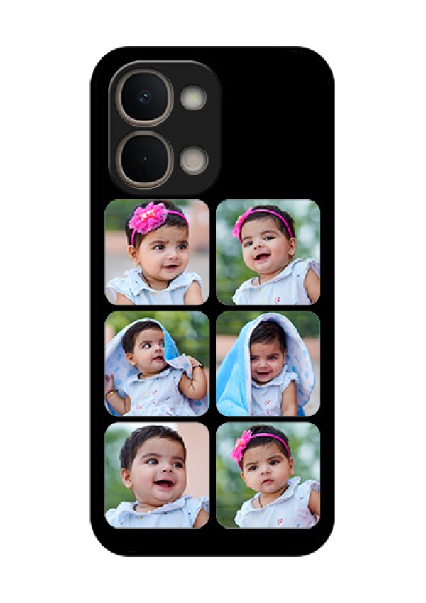 iQOO Z11x 5G Custom Glass Phone Case - Multiple Pictures Design