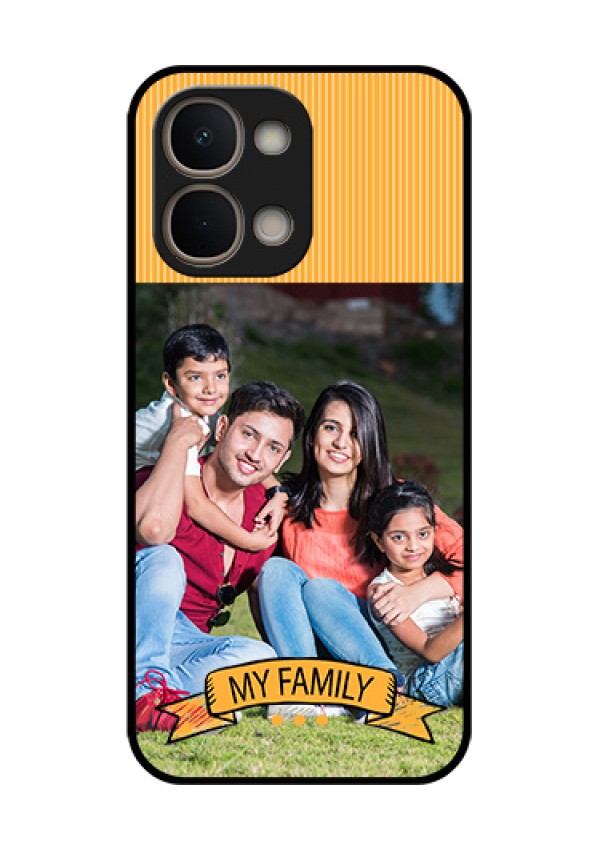 iQOO Z11x 5G Custom Glass Phone Case - My Family Design