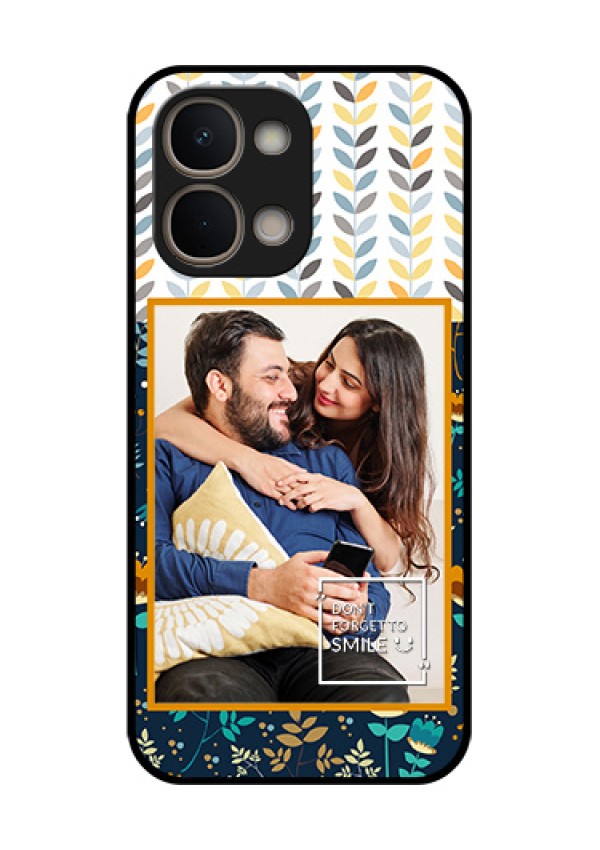 iQOO Z11x 5G Custom Glass Phone Case - Pattern Design