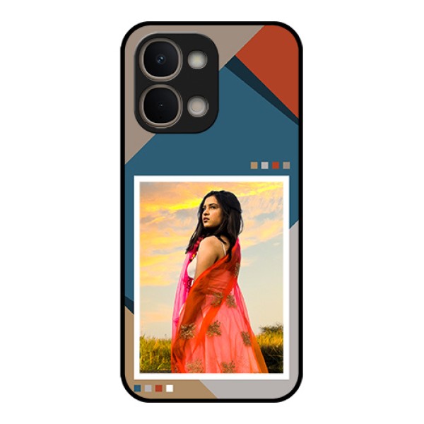 iQOO Z11x 5G Custom Glass Phone Case - Retro Color Pallet Design iQOO Z11x 5G Custom Glass Phone Case - Retro Color Pallet Design