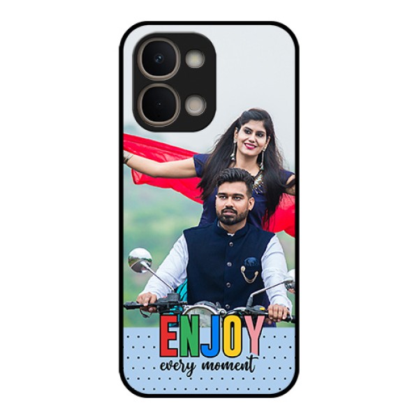 iQOO Z11x 5G Custom Glass Phone Case - Enjoy Every Moment Design iQOO Z11x 5G Custom Glass Phone Case - Enjoy Every Moment Design