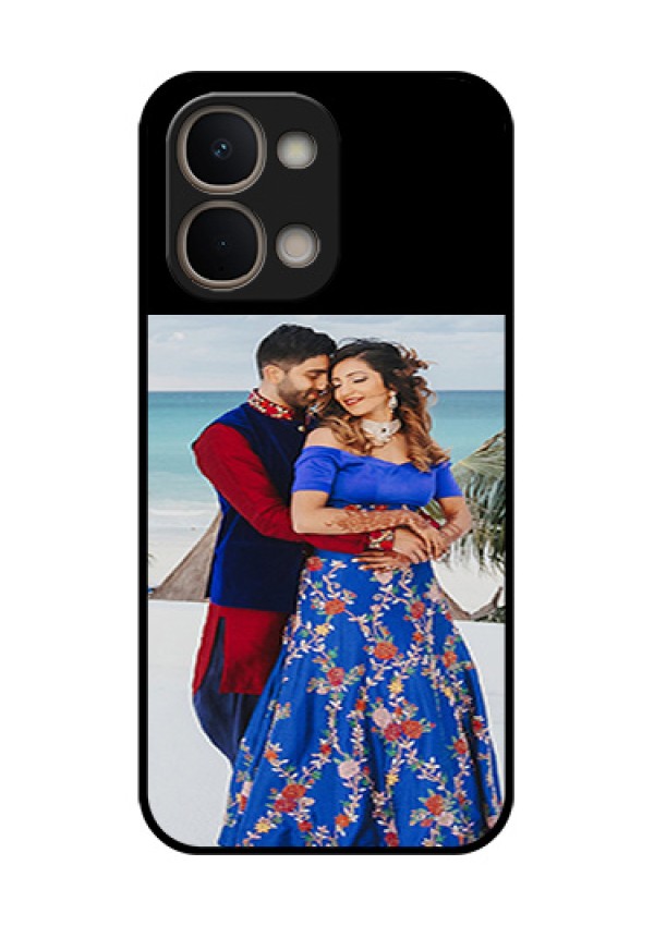 iQOO Z11x 5G Custom Glass Phone Case - Upload Full Picture With Custom Color Design