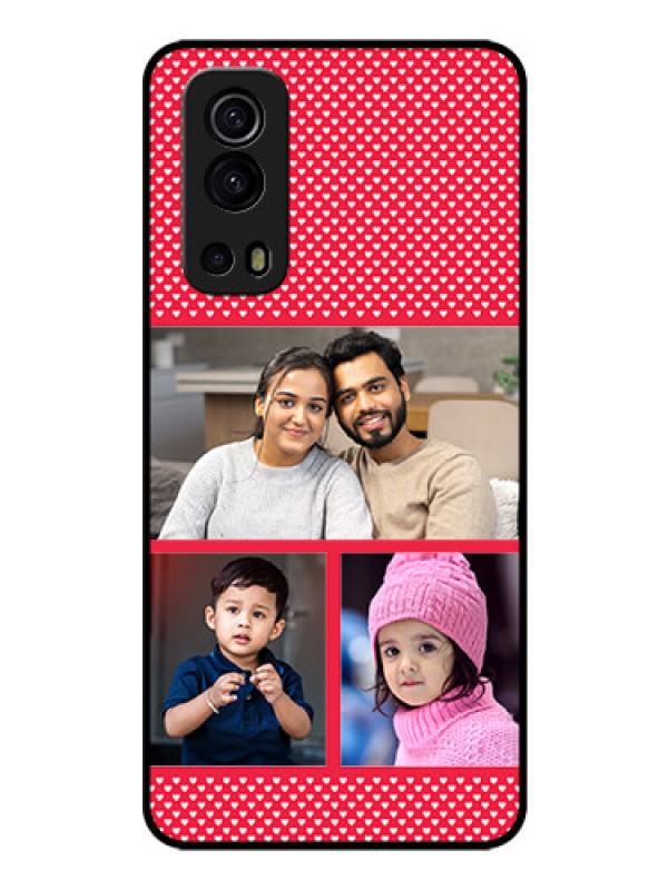 Custom iQOO Z3 5G Personalized Glass Phone Case - Bulk Pic Upload Design