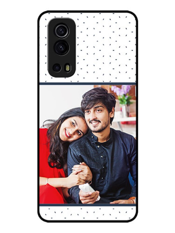 Custom iQOO Z3 5G Personalized Glass Phone Case - Premium Dot Design