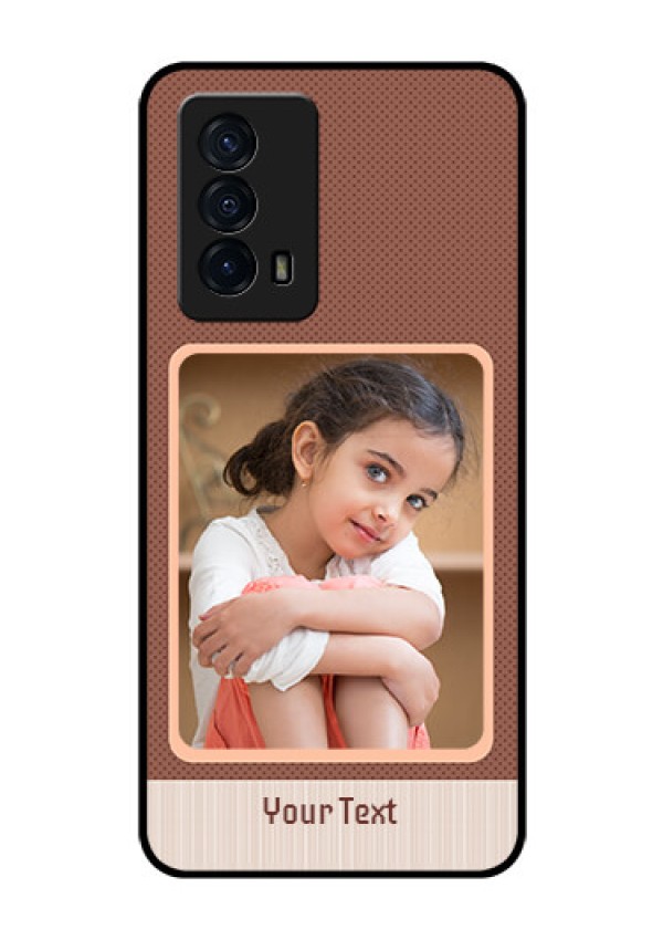 iQOO Z5 5G Custom Glass Phone Case - Simple Pic Upload Design