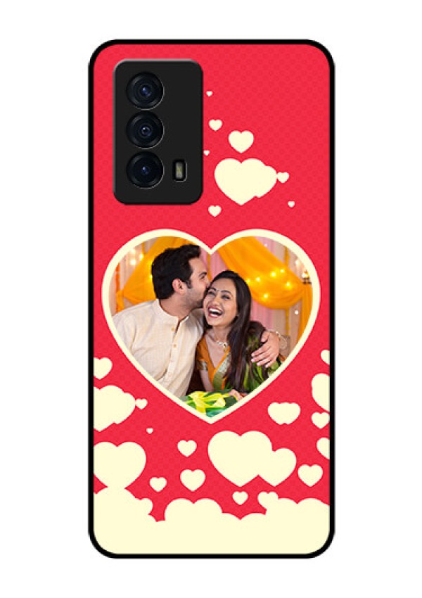 iQOO Z5 5G Custom Glass Mobile Case - Love Symbols Phone Cover Design