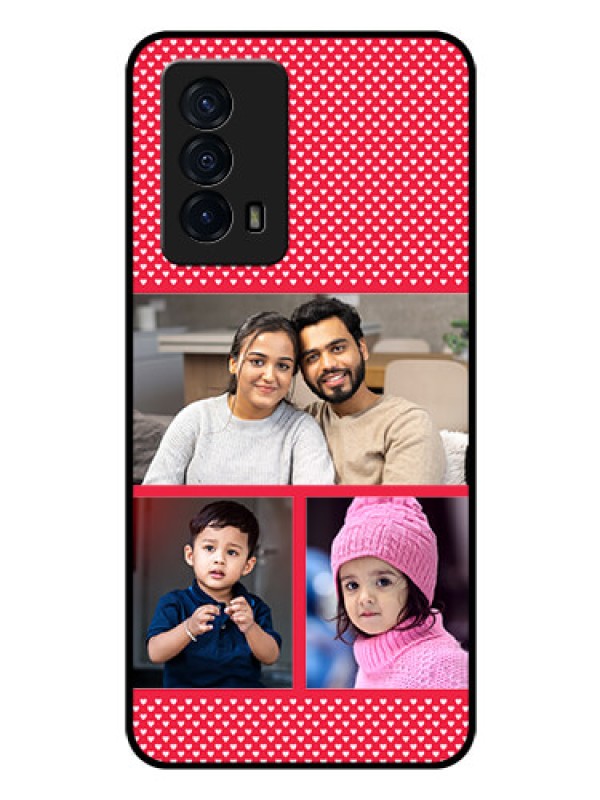 Custom iQOO Z5 5G Personalized Glass Phone Case - Bulk Pic Upload Design