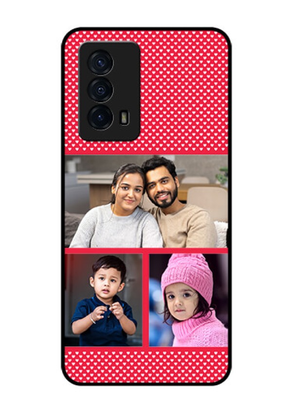 iQOO Z5 5G Personalized Glass Phone Case - Bulk Pic Upload Design