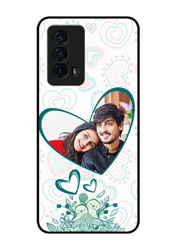 iQOO Z5 5G Photo Printing on Glass Case - Premium Couple Design