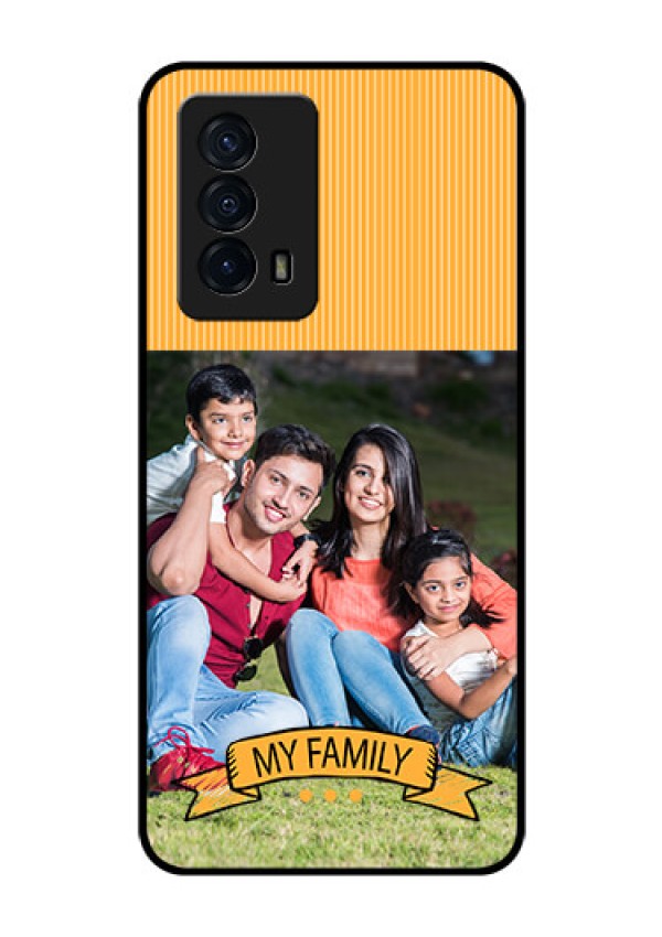 iQOO Z5 5G Custom Glass Phone Case - My Family Design