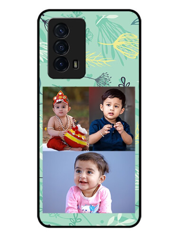 Custom iQOO Z5 5G Photo Printing on Glass Case - Forever Family Design