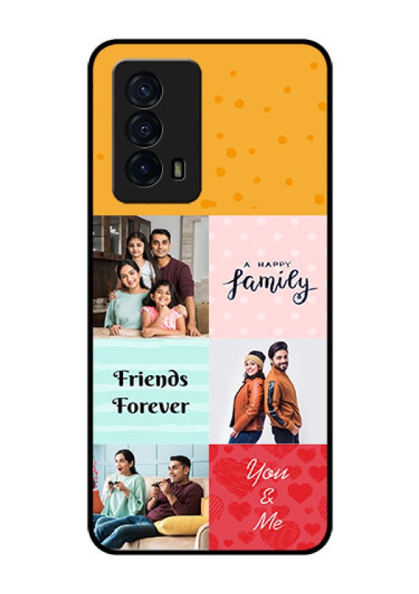 iQOO Z5 5G Personalized Glass Phone Case - Images with Quotes Design