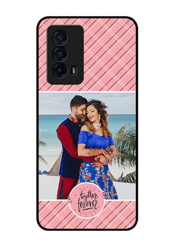 iQOO Z5 5G Personalized Glass Phone Case - Together Forever Design