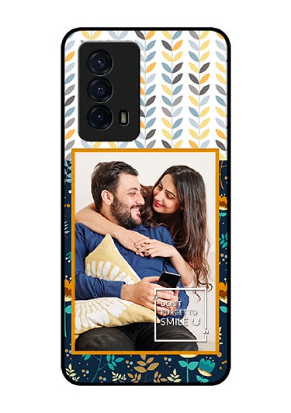 iQOO Z5 5G Custom Glass Mobile Case - Pattern Design