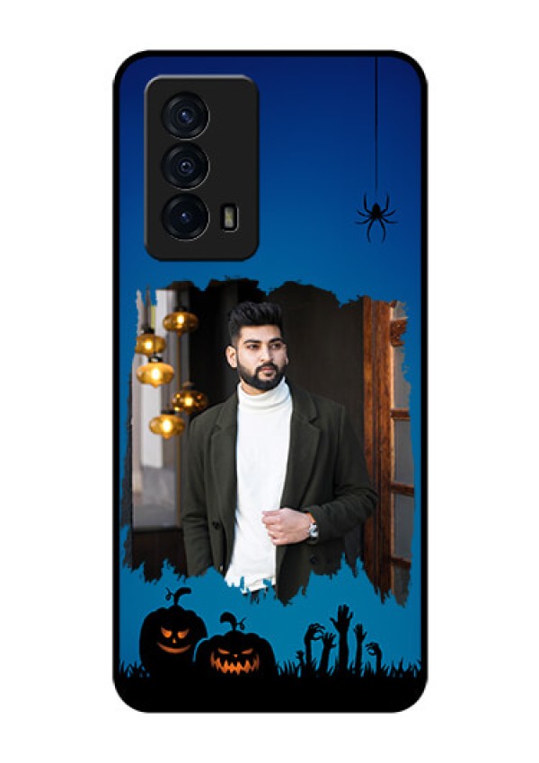 iQOO Z5 5G Photo Printing on Glass Case - with pro Halloween design