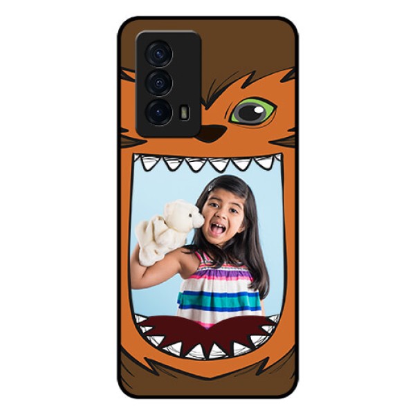 iQOO Z5 5G Photo Printing on Glass Case - Owl Monster Back Case Design iQOO Z5 5G Photo Printing on Glass Case - Owl Monster Back Case Design