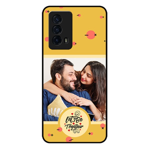 iQOO Z5 5G Photo Printing on Glass Case - Lets be Together Design