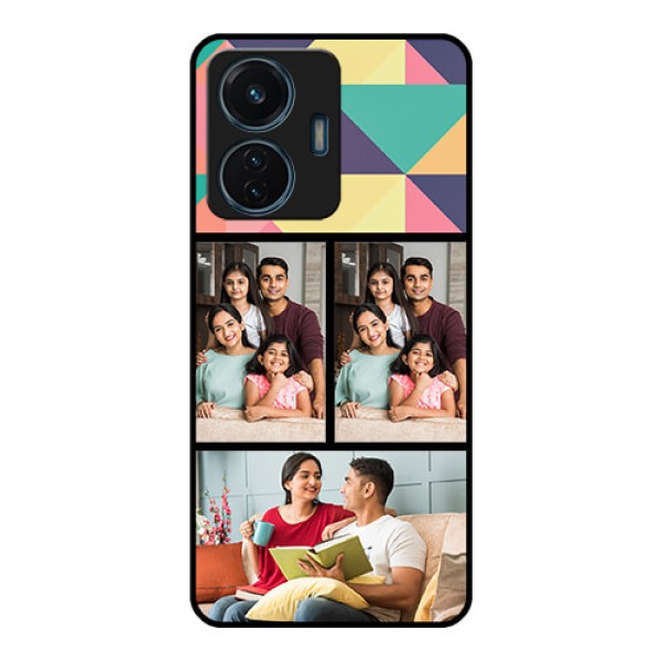 iQOO Z6 44w Custom Glass Phone Case - Bulk Pic Upload Design