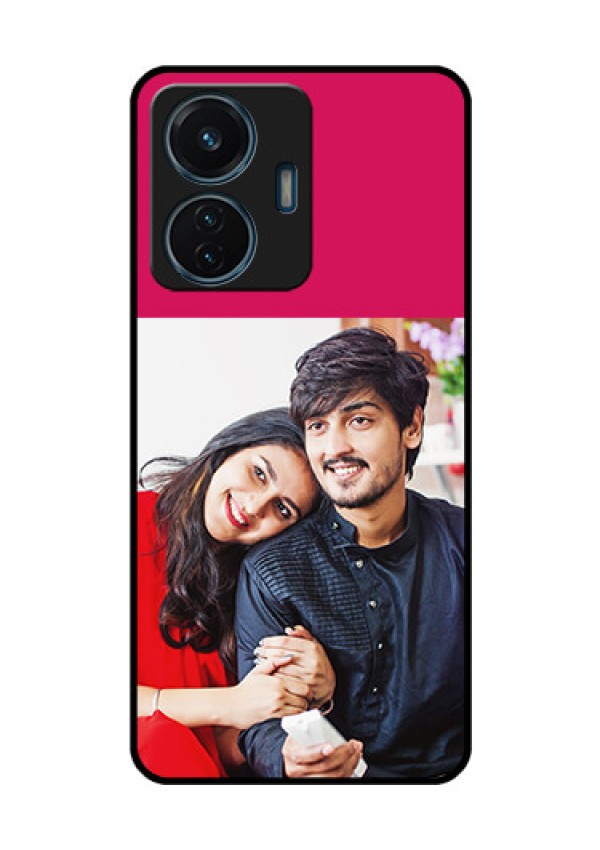 iQOO Z6 44w Custom Glass Mobile Case - Anniversary Cover Design