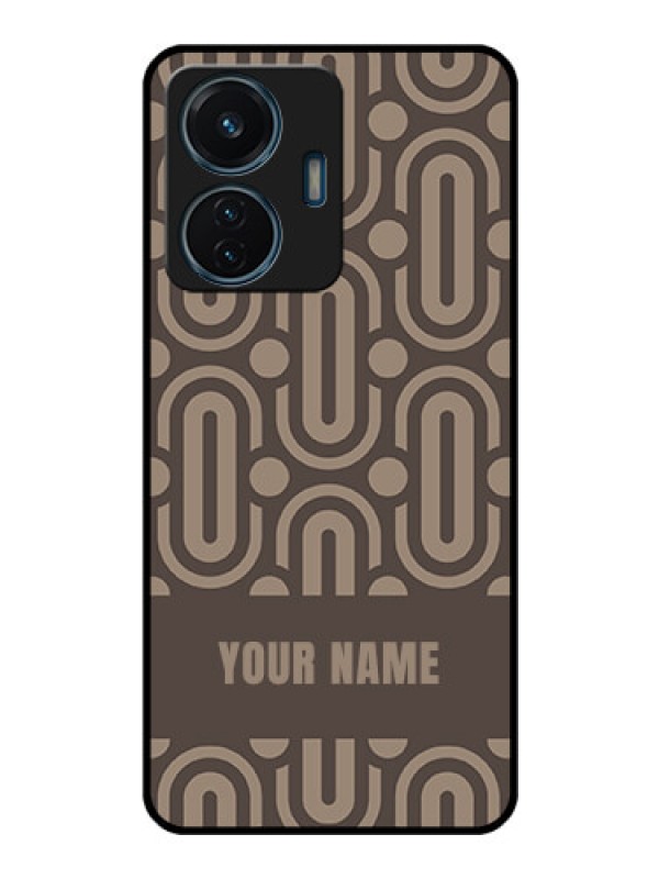 Custom iQOO Z6 44w Custom Glass Phone Case - Captivating Zero Pattern Design