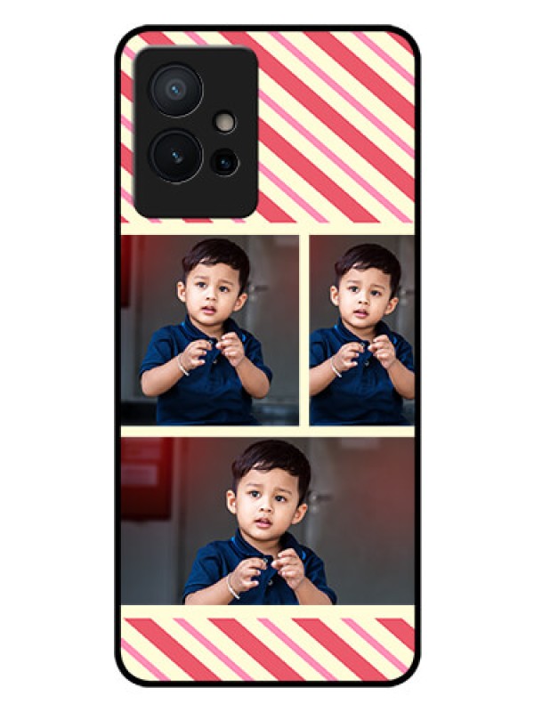 Custom iQOO Z6 5G Personalized Glass Phone Case - Picture Upload Mobile Case Design