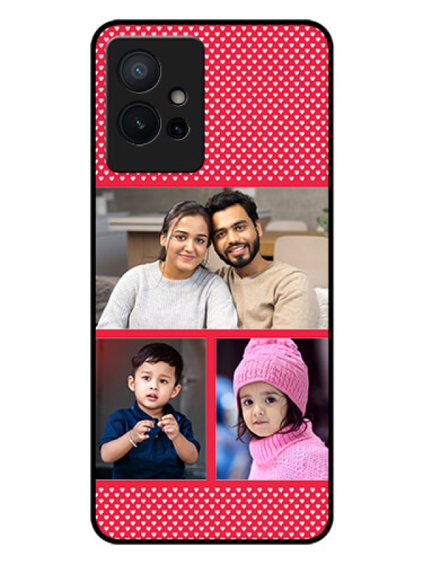 Custom iQOO Z6 5G Personalized Glass Phone Case - Bulk Pic Upload Design