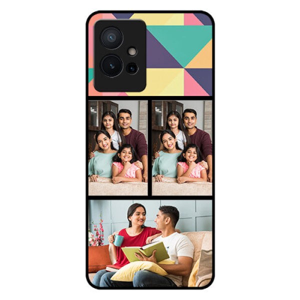 iQOO Z6 5G Custom Glass Phone Case - Bulk Pic Upload Design