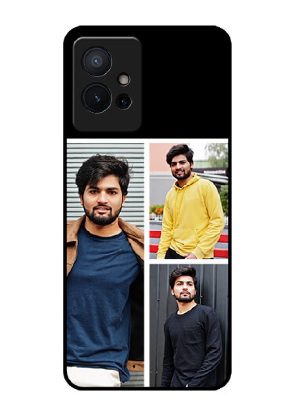 iQOO Z6 5G Photo Printing on Glass Case - Upload Multiple Picture Design