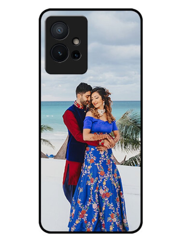 Custom iQOO Z6 5G Photo Printing on Glass Case - Upload Full Picture Design