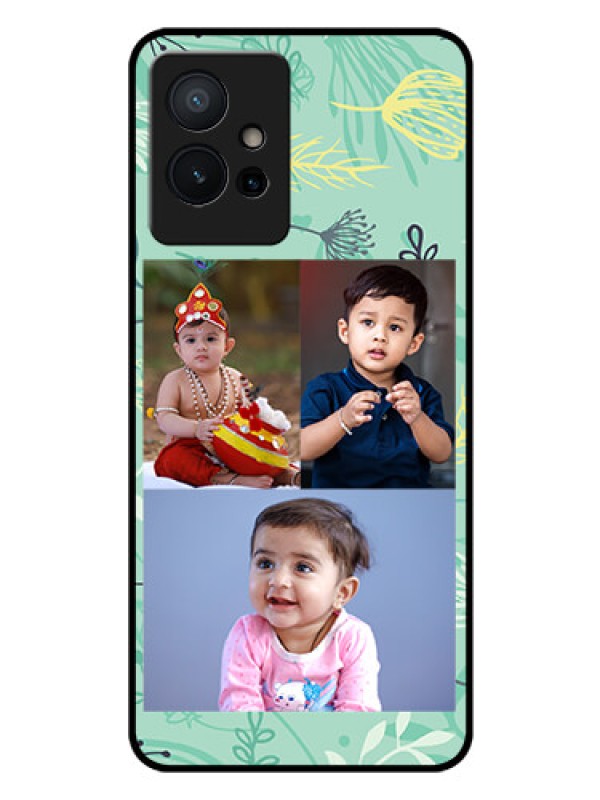 Custom iQOO Z6 5G Photo Printing on Glass Case - Forever Family Design