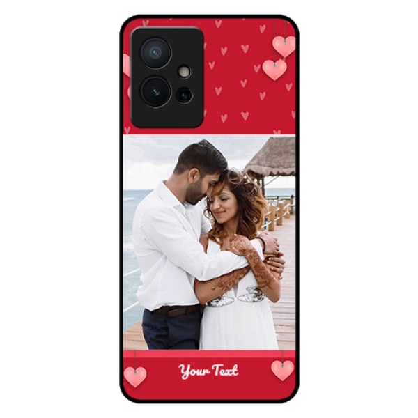 iQOO Z6 5G Custom Glass Phone Case - Valentines Day Design