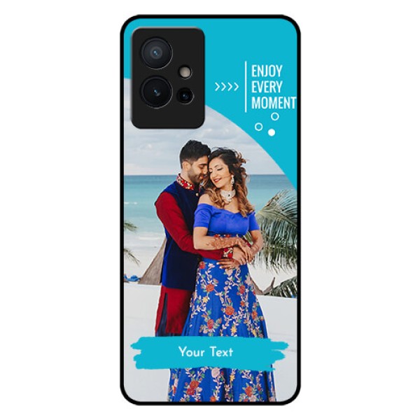 iQOO Z6 5G Custom Glass Mobile Case - Happy Moment Design