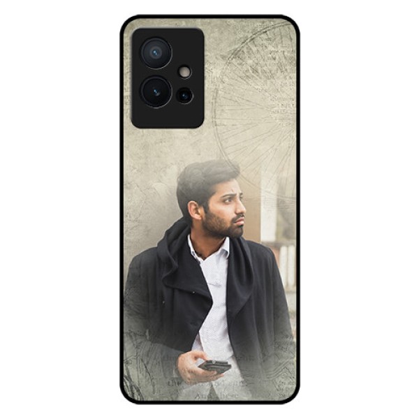 iQOO Z6 5G Custom Glass Phone Case - with vintage design