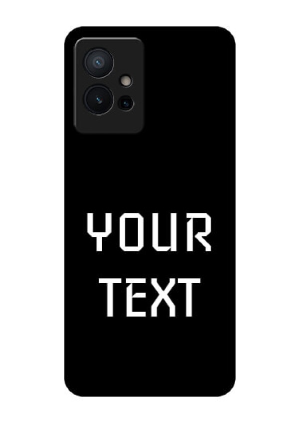 iQOO Z6 5G Your Name on Glass Phone Case