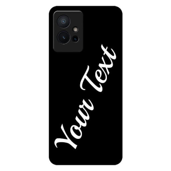 iQOO Z6 5G Custom Glass Mobile Cover with Your Name