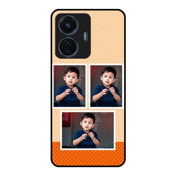 iQOO Z6 Lite 5G Photo Printing on Glass Case - Bulk Photos Upload Design