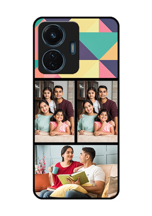 iQOO Z6 Lite 5G Custom Glass Phone Case - Bulk Pic Upload Design