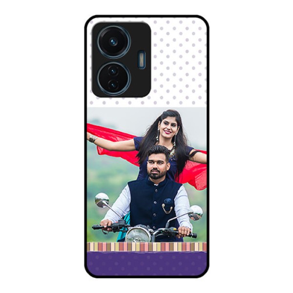 iQOO Z6 Lite 5G Photo Printing on Glass Case - Cute Family Design