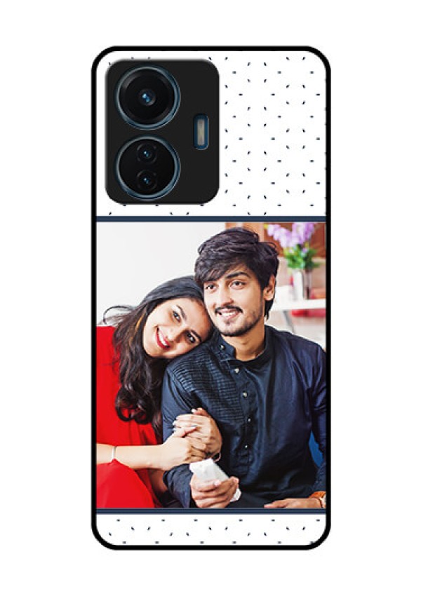 iQOO Z6 Lite 5G Personalized Glass Phone Case - Premium Dot Design