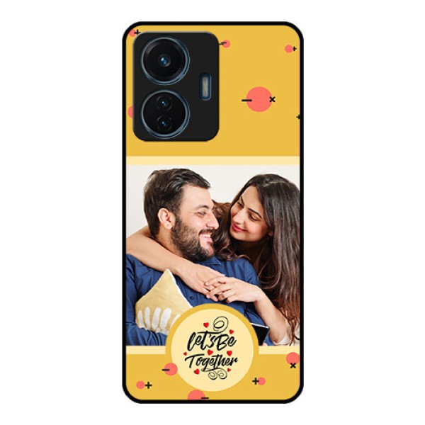 iQOO Z6 Lite 5G Photo Printing on Glass Case - Lets be Together Design