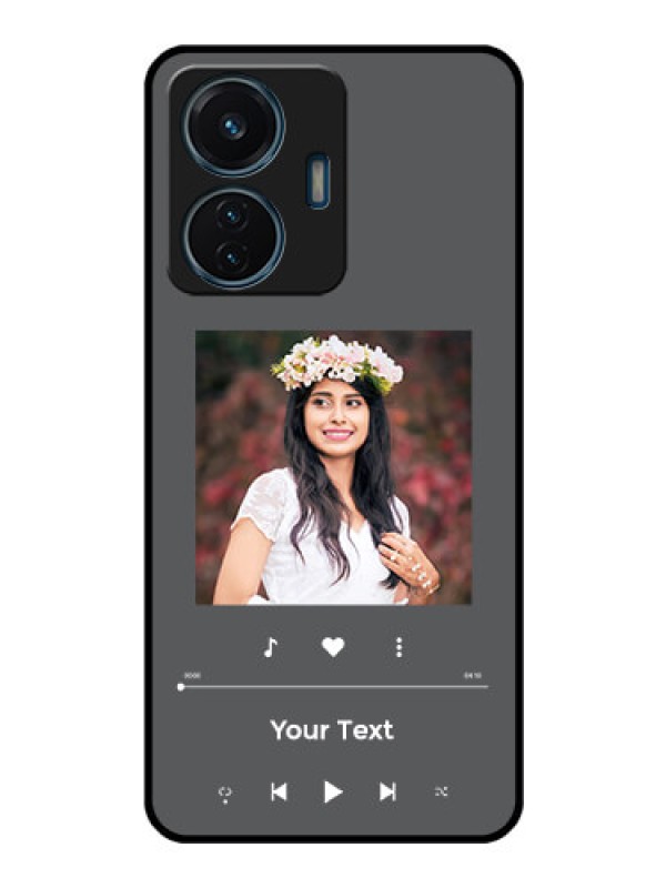 Custom iQOO Z6 Lite 5G Custom Glass Mobile Case - Play The Music Design