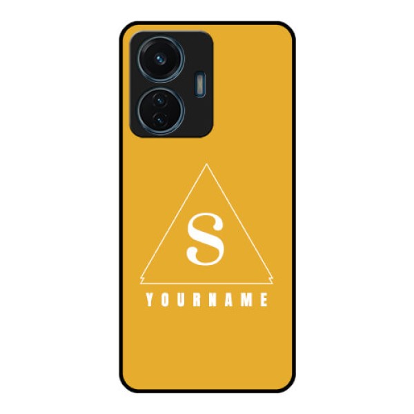 iQOO Z6 Lite 5G Personalized Glass Phone Case - simple triangle Design iQOO Z6 Lite 5G Personalized Glass Phone Case - simple triangle Design