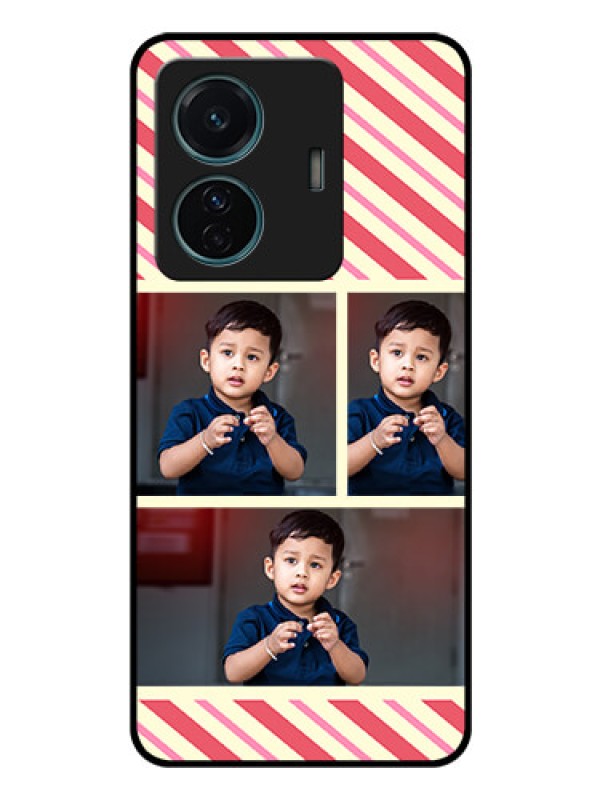 Custom iQOO Z6 Pro 5G Personalized Glass Phone Case - Picture Upload Mobile Case Design