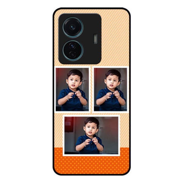 iQOO Z6 Pro 5G Photo Printing on Glass Case - Bulk Photos Upload Design