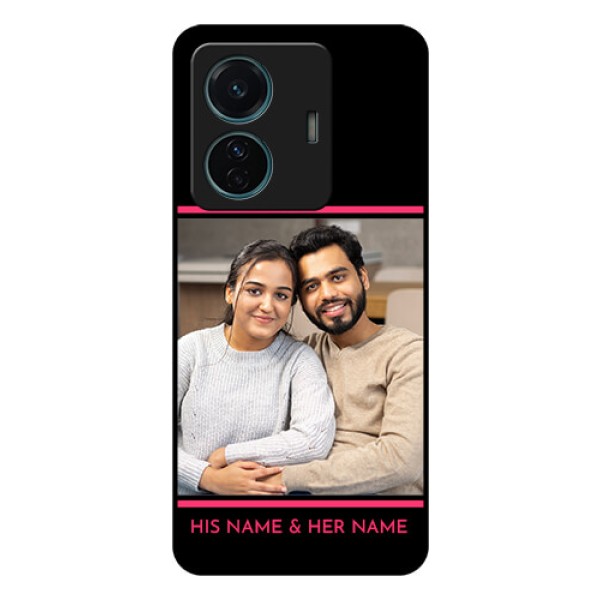 iQOO Z6 Pro 5G Custom Glass Mobile Case - with Add Text Design