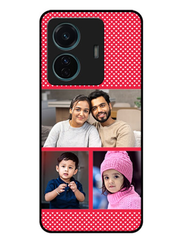 Custom iQOO Z6 Pro 5G Personalized Glass Phone Case - Bulk Pic Upload Design