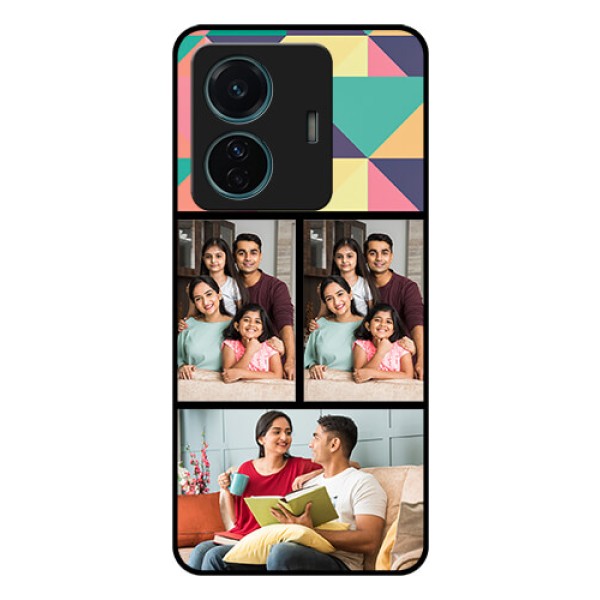 iQOO Z6 Pro 5G Custom Glass Phone Case - Bulk Pic Upload Design